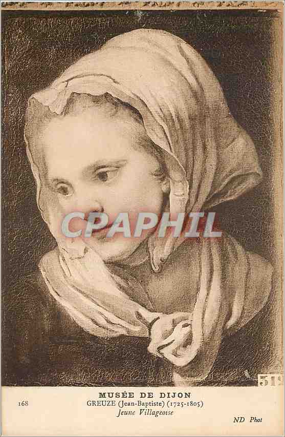 CPA Musee de Dijon Greuze Jean Baptiste 