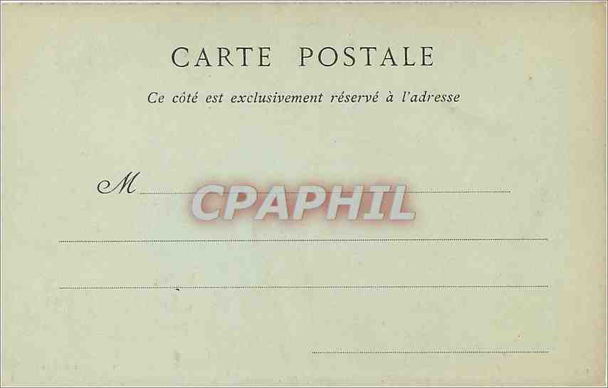 CPA Chateau de Dijon Tentation  — Rückseite