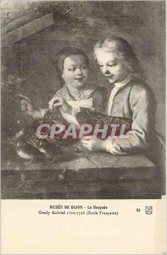 CPA Musee de Dijon La Becquee Gresly Gabriel 