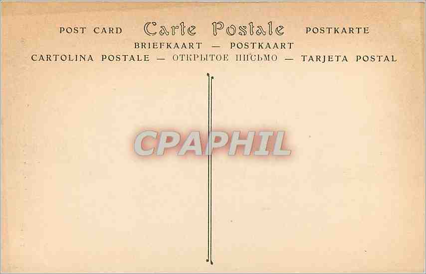 CPA Paris Musee des Arts Decoratifs Corot  — Verso