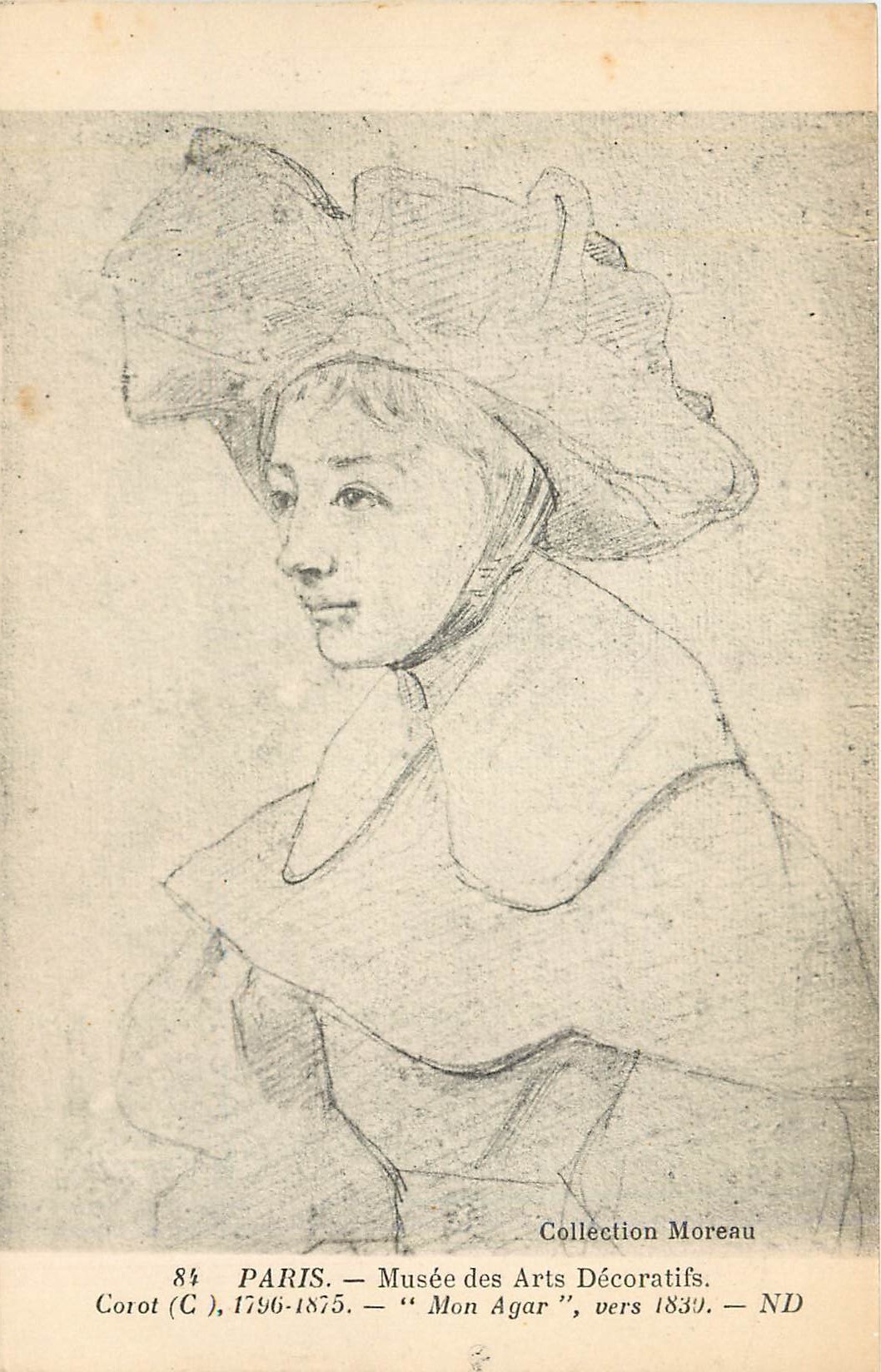 CPA Paris Musee des Arts Decoratifs Corot Mon Agar 