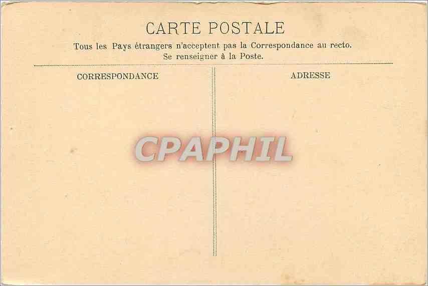 CPA Musee du Louvre Pontornini Portrait de Bonaparte  — Verso