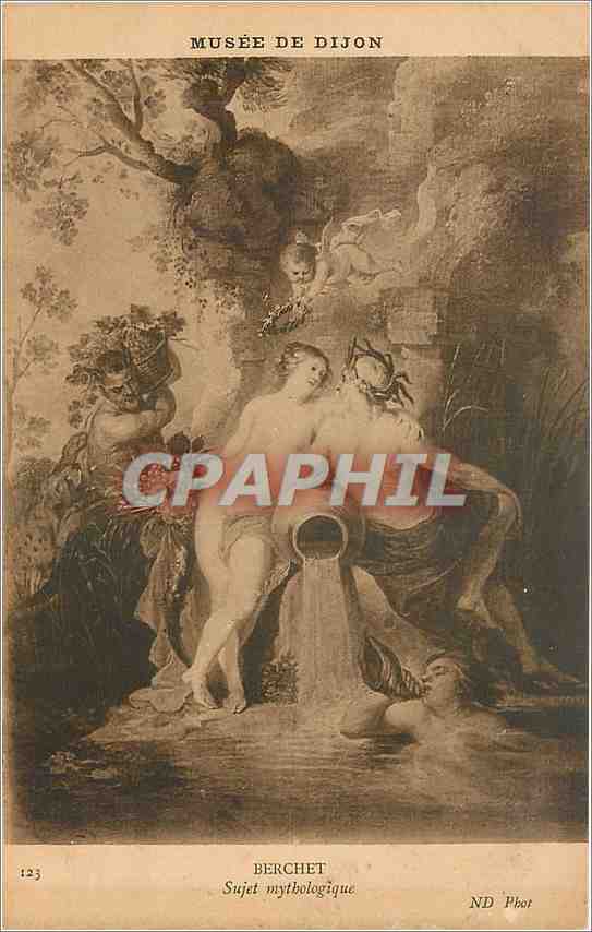 CPA Musee de Dijon Berchet Sujet mythologique 