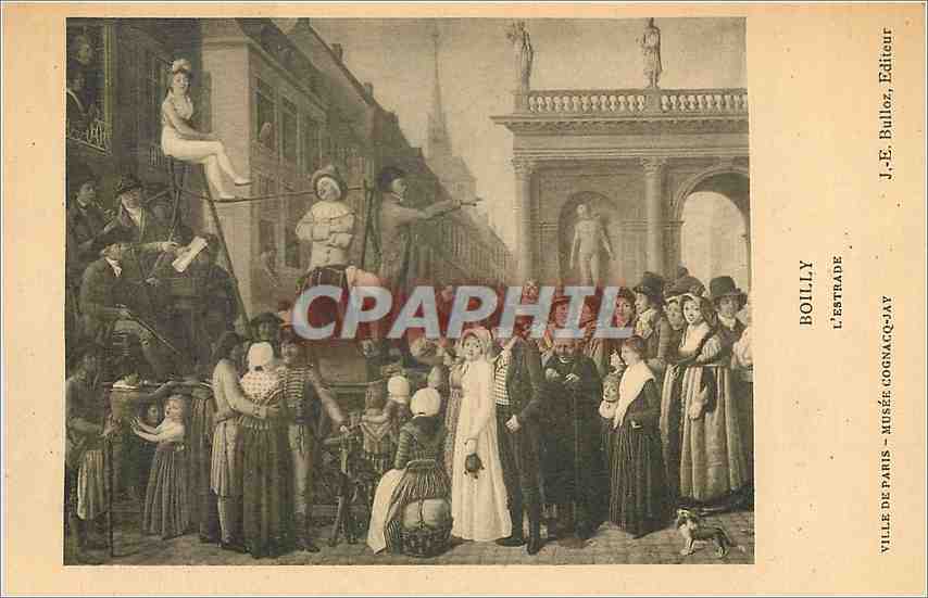 CPA Boilly l'Estrade Ville de Paris Musee Cognacq Jay 