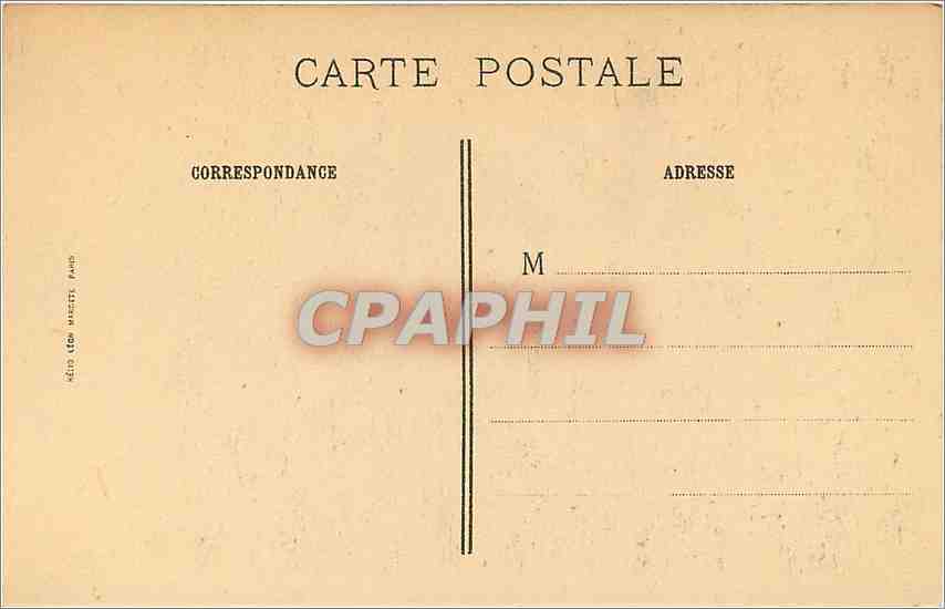 CPA Boilly Le Demenagement Ville de Paris Musee Congnacq Jay  — Rückseite