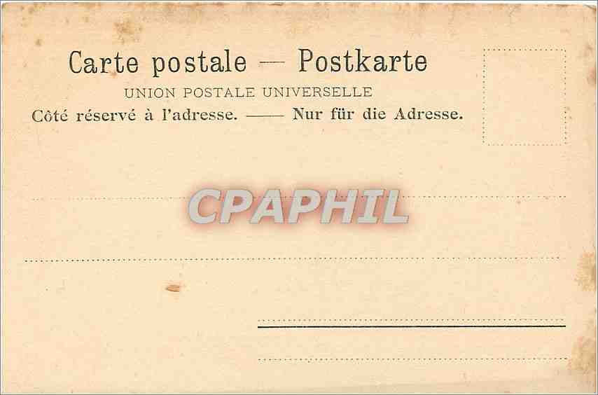 CPA Oeffentliche Kunstsammlung Basel  — Rückseite