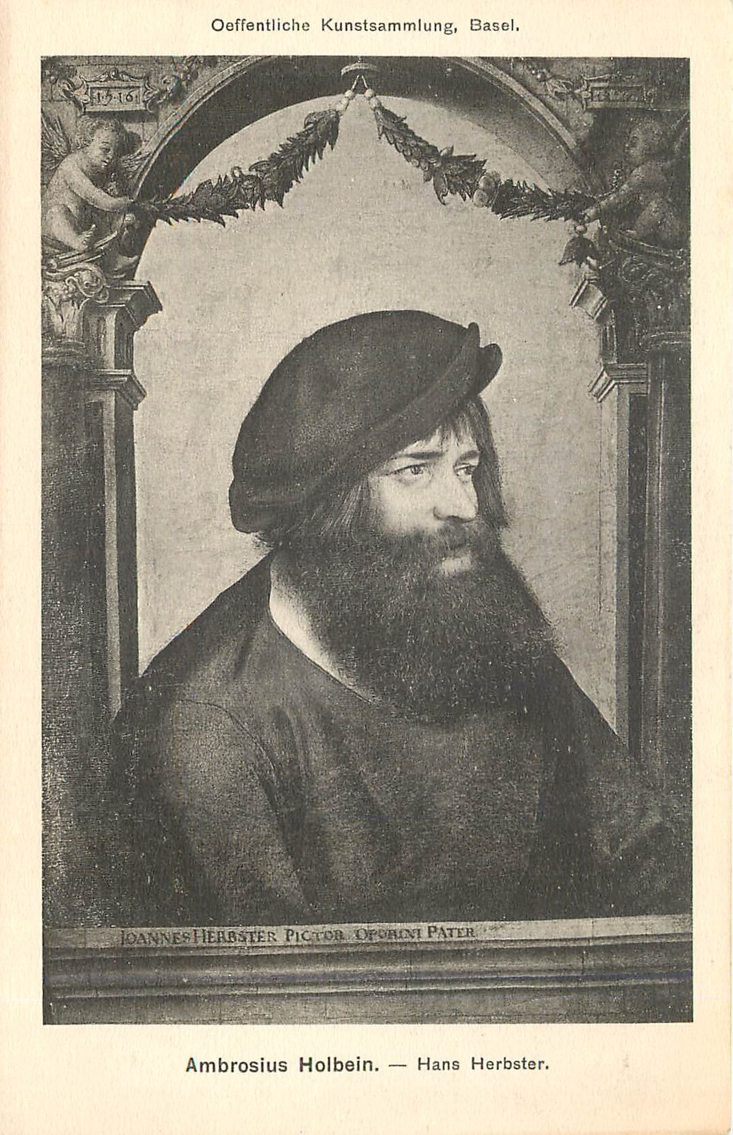 CPA Oeffentliche Kunstsammlung Basel Ambrosius Holbein Hans Herbster 