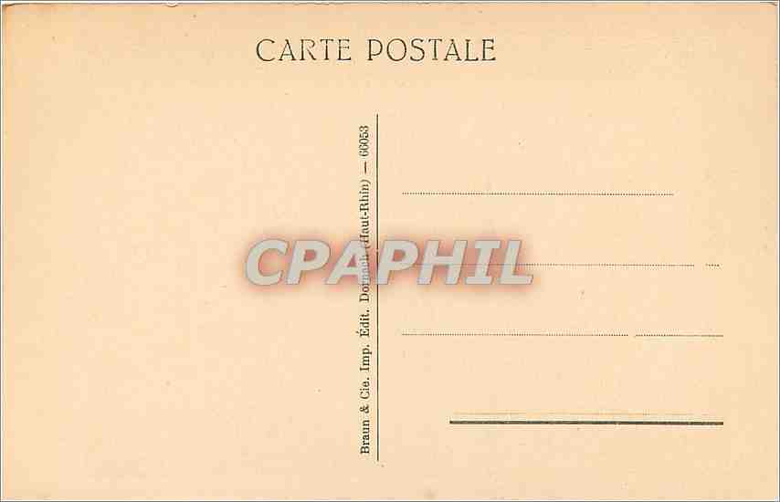 CPA Musee de Bale Hans Holbein Portrait d'un seigneur anglais  — Verso