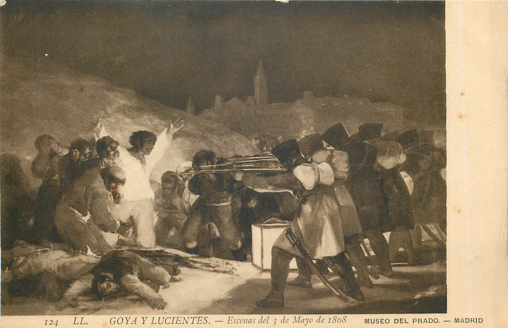 CPA Goya Y Lucientes Museo del Prado Madrid 