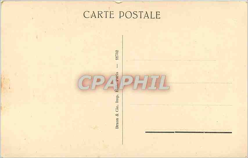 CPA Musee du Louvre La Femme a L'Eventail  — Verso