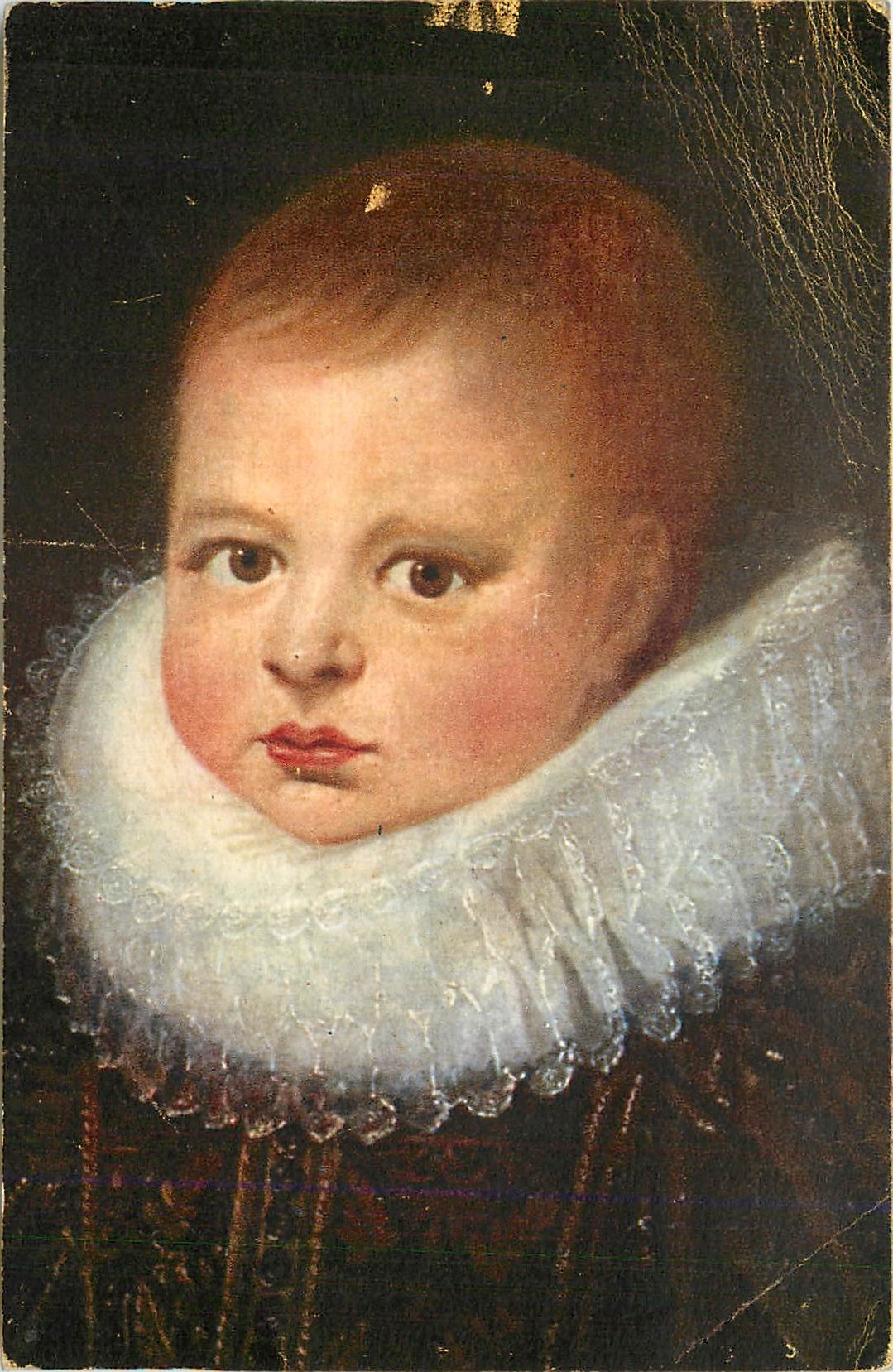 CPA Alonso Sanchez Coello Tete d'Enfant Musee d'Epinal 