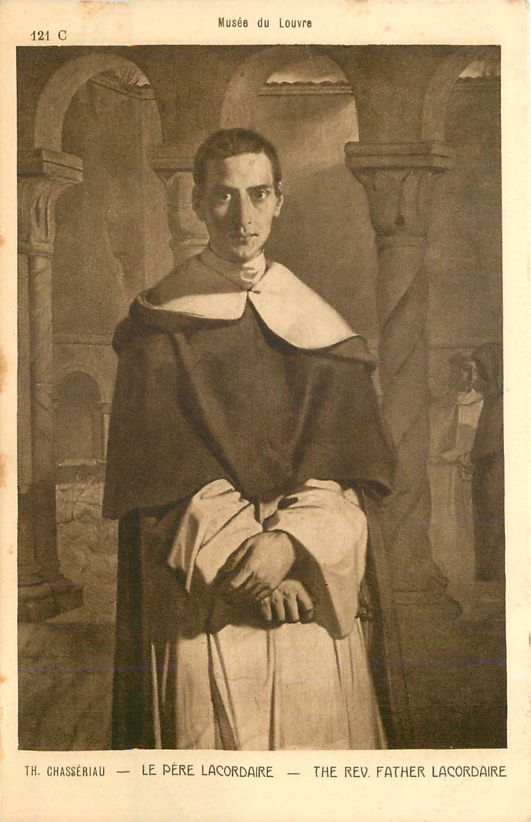 CPA Musee du Louvre Chasseriau La Pere Lacordaire 