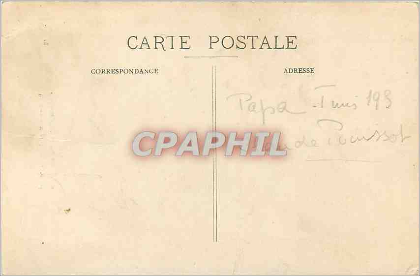 CPA Musee de Dijon Le Magister  — Verso