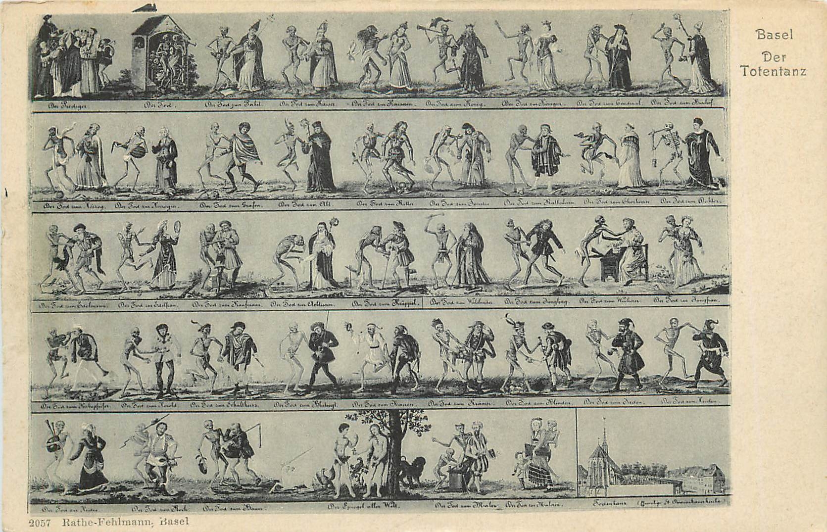 CPA Basel Der Totentanz 