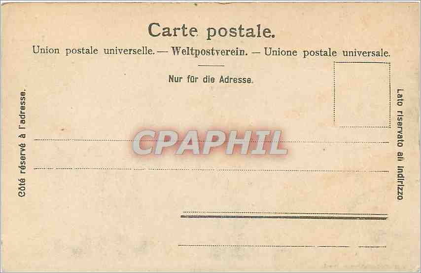 CPA Basel Der Totentanz  — Verso