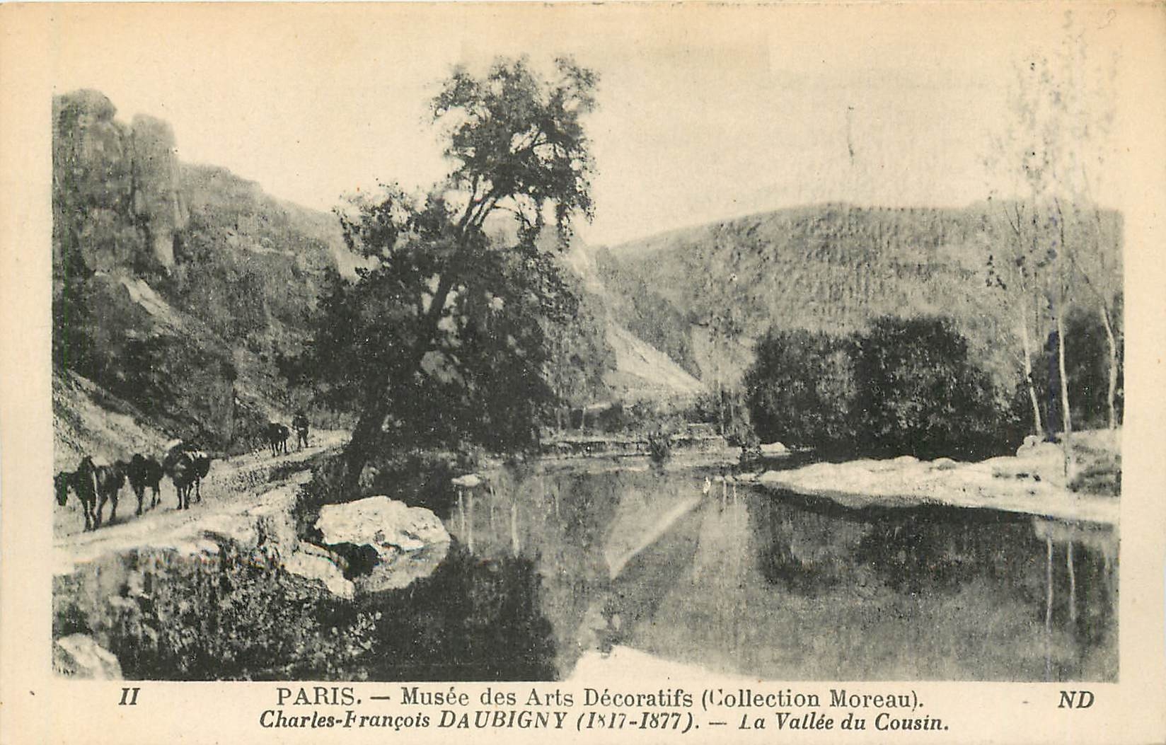 CPA Paris Musee des Arts Decoratifs Charles Francois Daubigny 