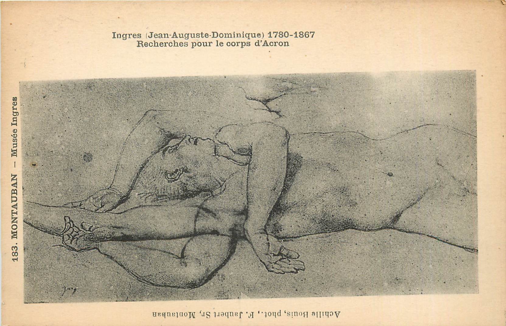 CPA Montauban Musee Ingres Jean Auguste Dominique 