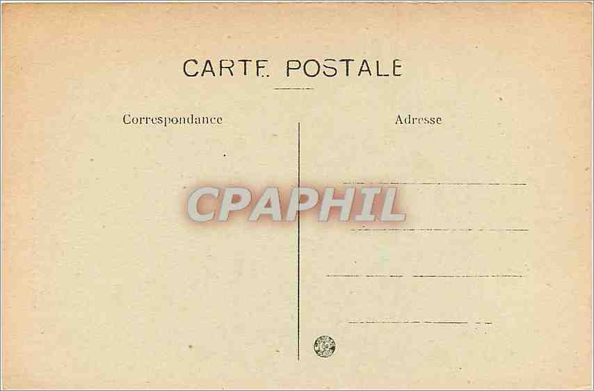 CPA Montauban Musee Ingres Etude pour l'Age d'Or  — Verso