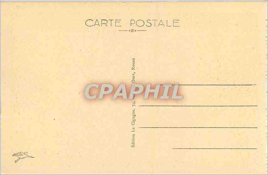 CPA Abbaye de Saint Wandrille Dans le Cloitre Notre Dame de Fontanelle  — Rückseite