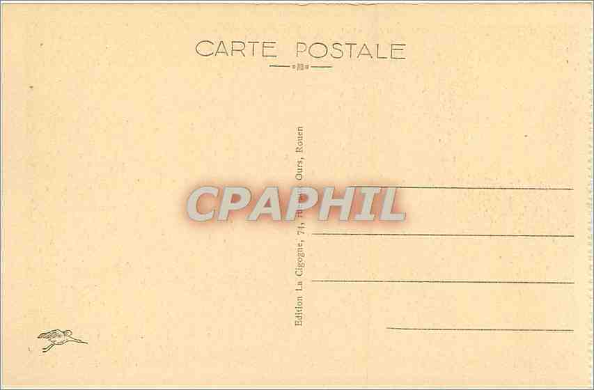 CPA Saint Wandrille Rancon Entree de l'Abbaye  — Rückseite