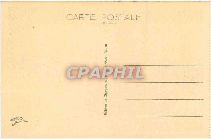 CPA Abbaye de Saint Wandrille Galerie du Cloitre  — Rückseite