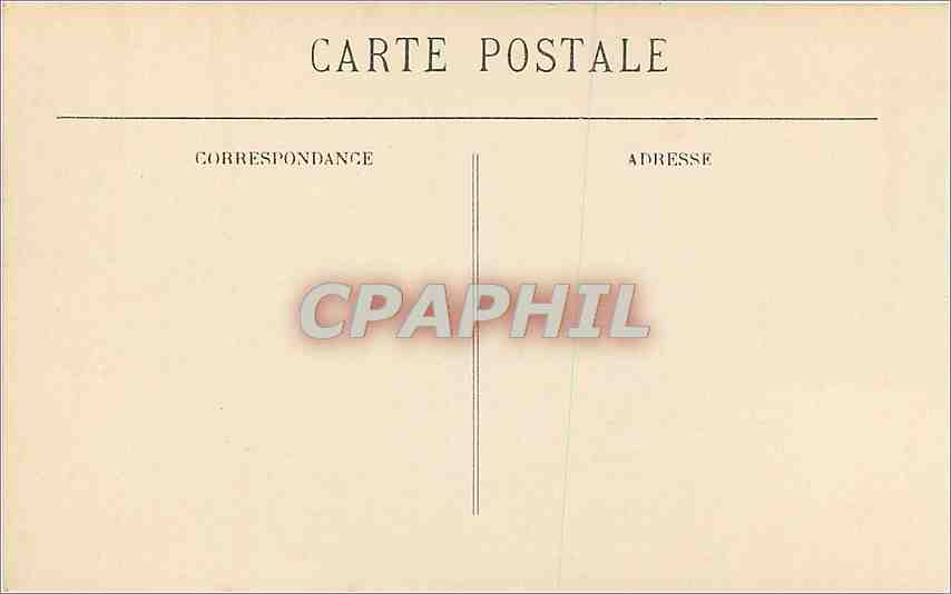 CPA Pau La Chaine des Pyrenees  — Rückseite
