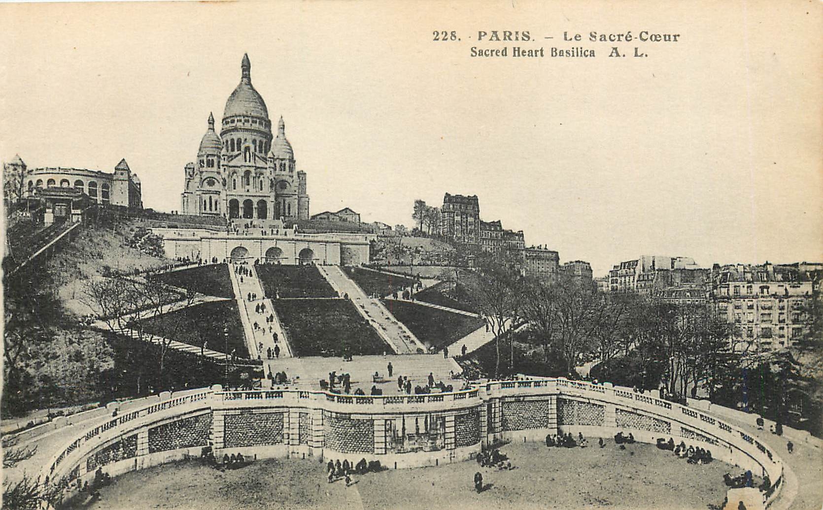 CPA Paris La Sacre Coeur 