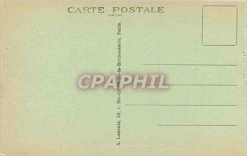 CPA Paris L'Hotel de Ville et le Pont d'Arcole  — Rückseite