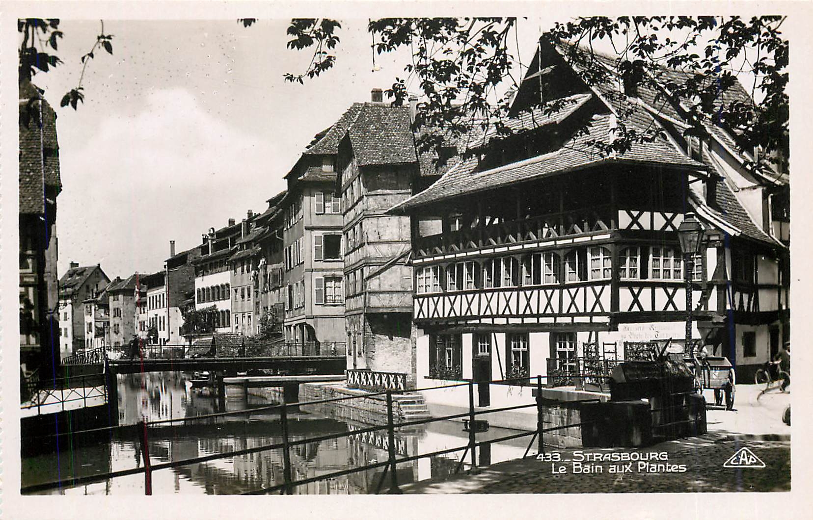 CPA Strasbourg Le Bain aux Plantes 