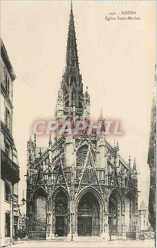 CPA Rouen Eglise Saint Maclou 