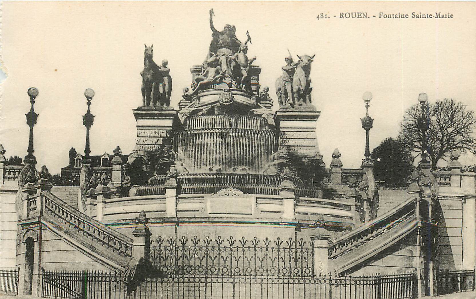 CPA Rouen Fontaine Sainte Marie 