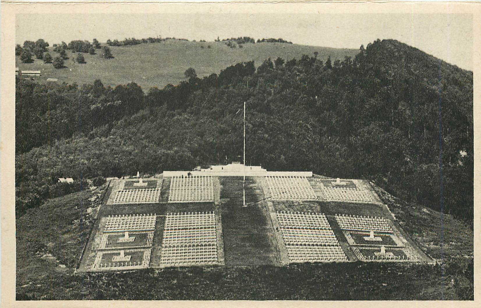 CPA Vue generale du Cimitiere Militaire Vieil Armand 