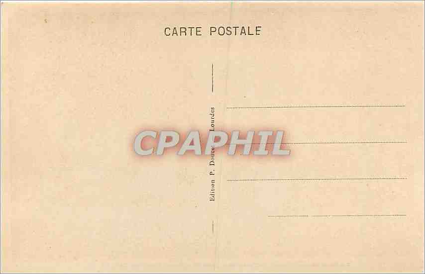 CPA Calvaire de Lourdes X Station Jesus est depuille de ses vetements  — Verso