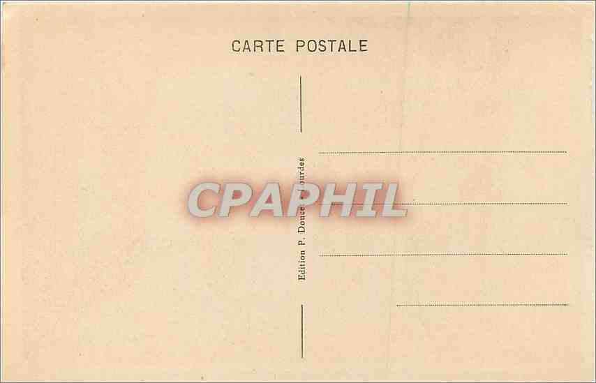 CPA Calvaire de Lourdes IV Station Jesus rencontre sa Tres Sainte Mere  — Verso