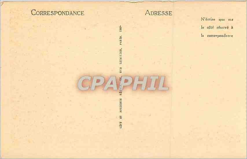 CPA Grottes de Betharram Partie Superiere Entree de la Grande Salle  — Rückseite
