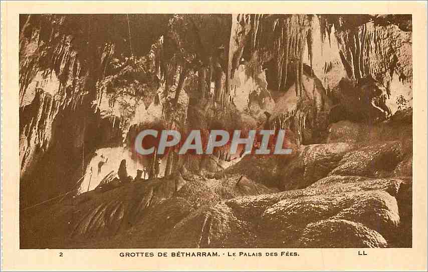 CPA Grottes de Betharram Le Palais des Fees 