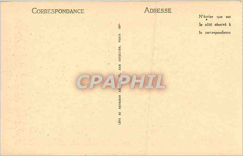 CPA Grottes de Betharram Partie Inferieure Les Larmes  — Rückseite