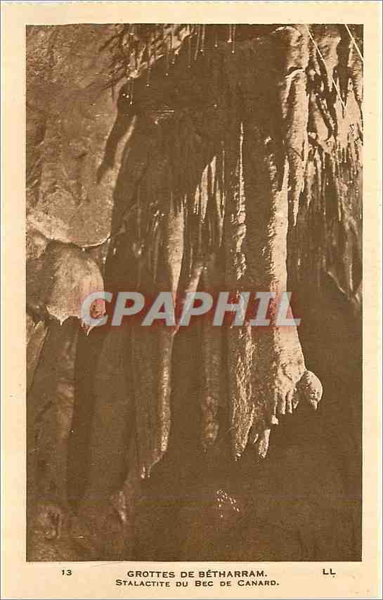 CPA Grottes de Betharram Stalactite du Bec de Canard 