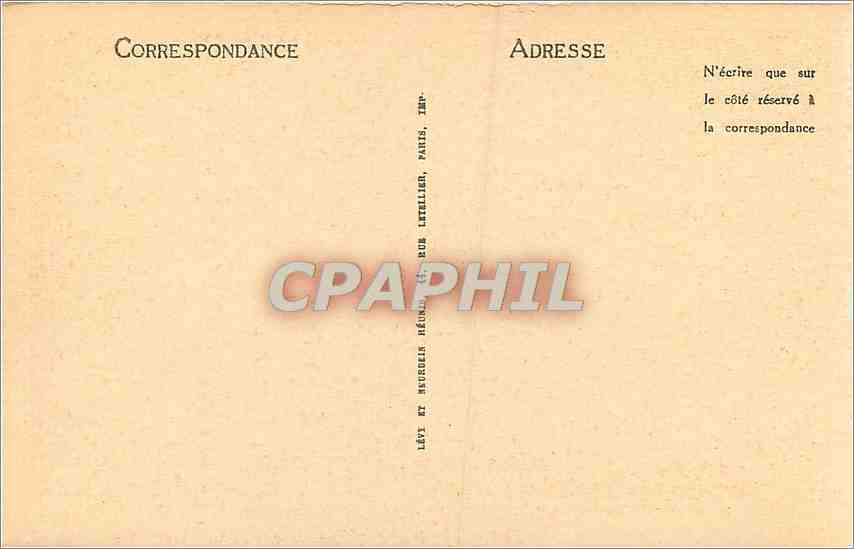 CPA Grottes de Betharram Partie Inferieure Le Miroir  — Rückseite