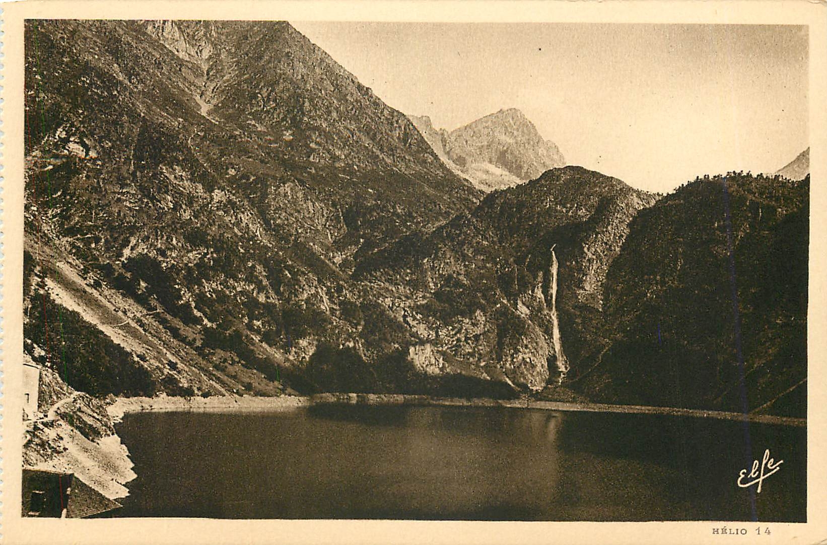 CPA Pyrenees Ocean Luchon Lac d'Oo 