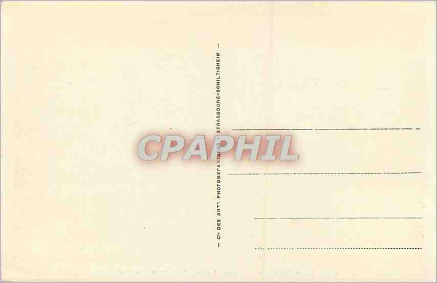 CPA Eaux Bonnes Vue generale et le Pic de Ger  — Rückseite