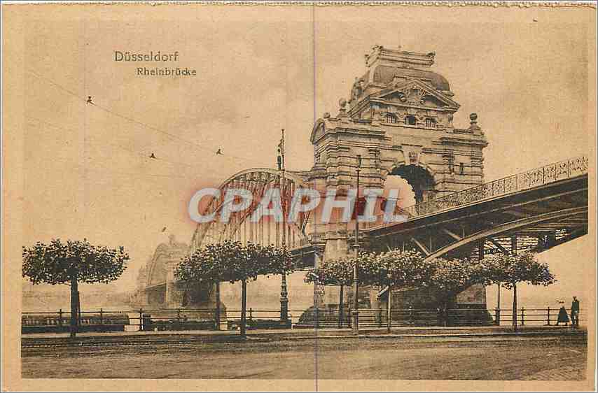 CPA Dusseldorf Rheinbrucke 