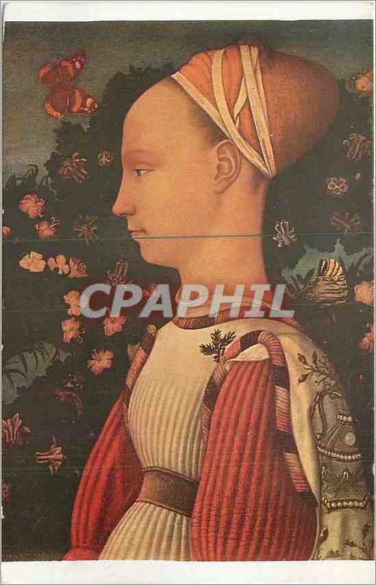 CPA Pisano Vittore dit Pisanello Portrait d'une Princesse de la famille d'Este 