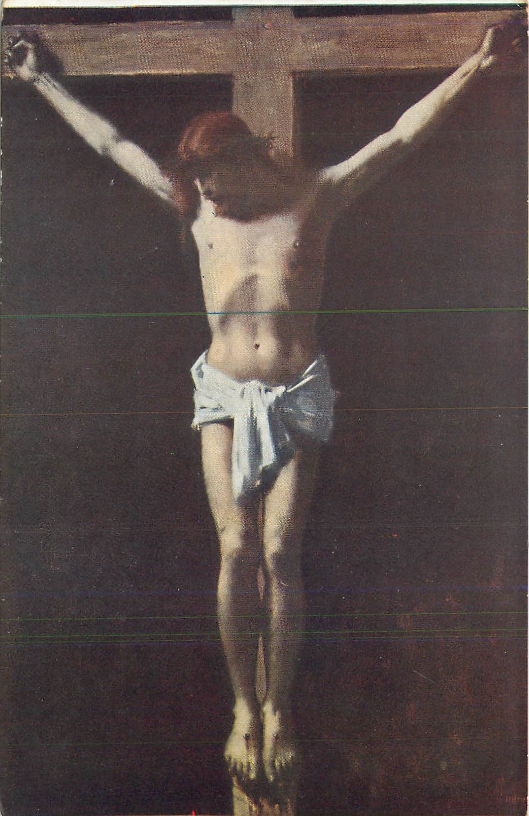 CPA Musee de Luxembourg Le Christ 