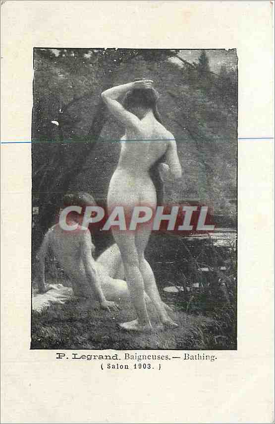 CPA P Legrand Baigneuses Bathing 