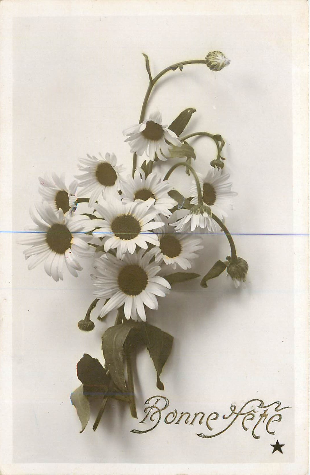 CPA Bonne Fete Fleurs