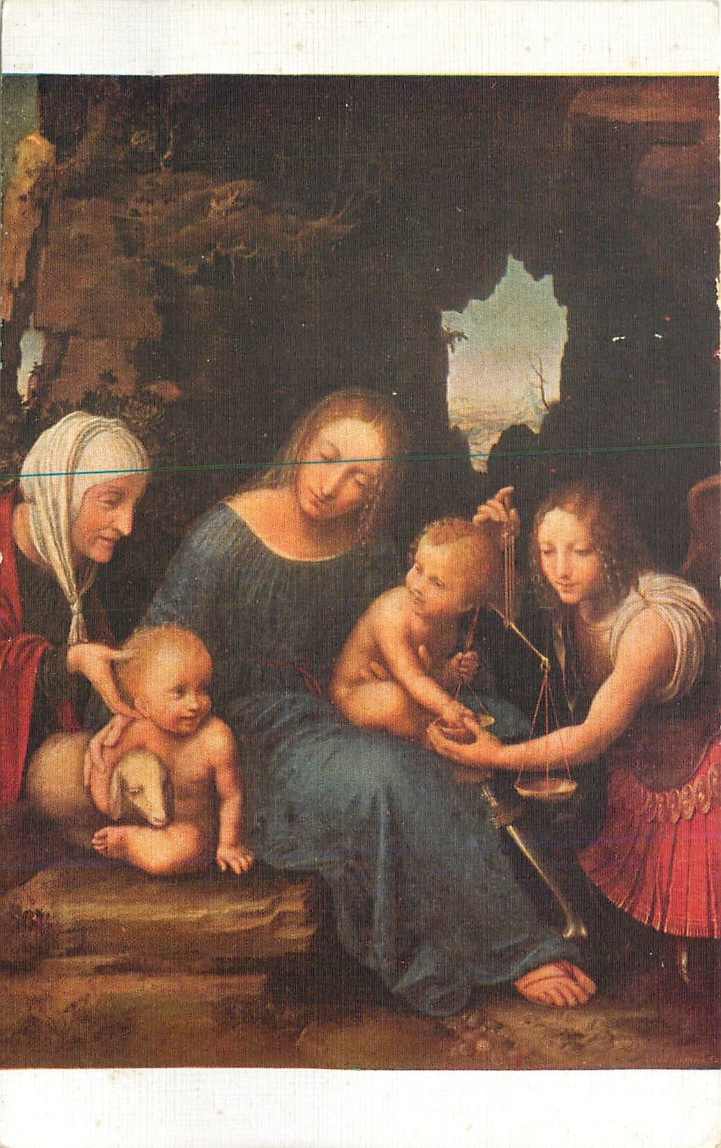 CPA Leonard da Vinci La Vierge au balances 