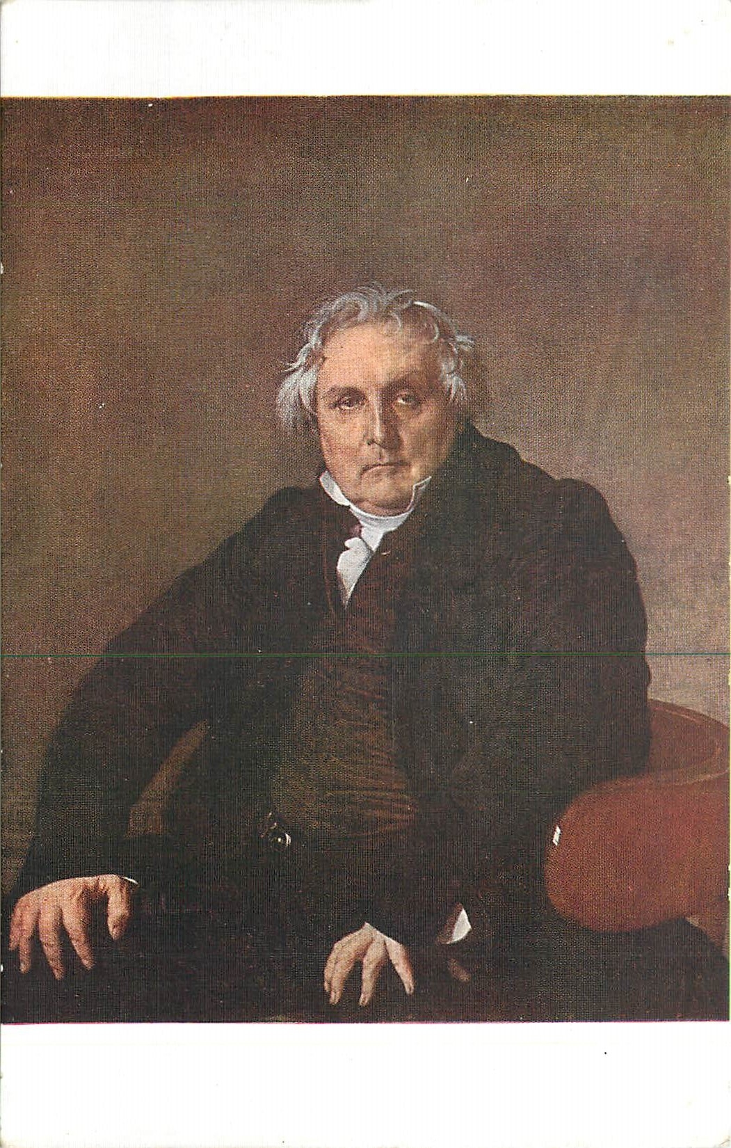 CPA JAD Ingres Portrait de Louis Francois Berlin 