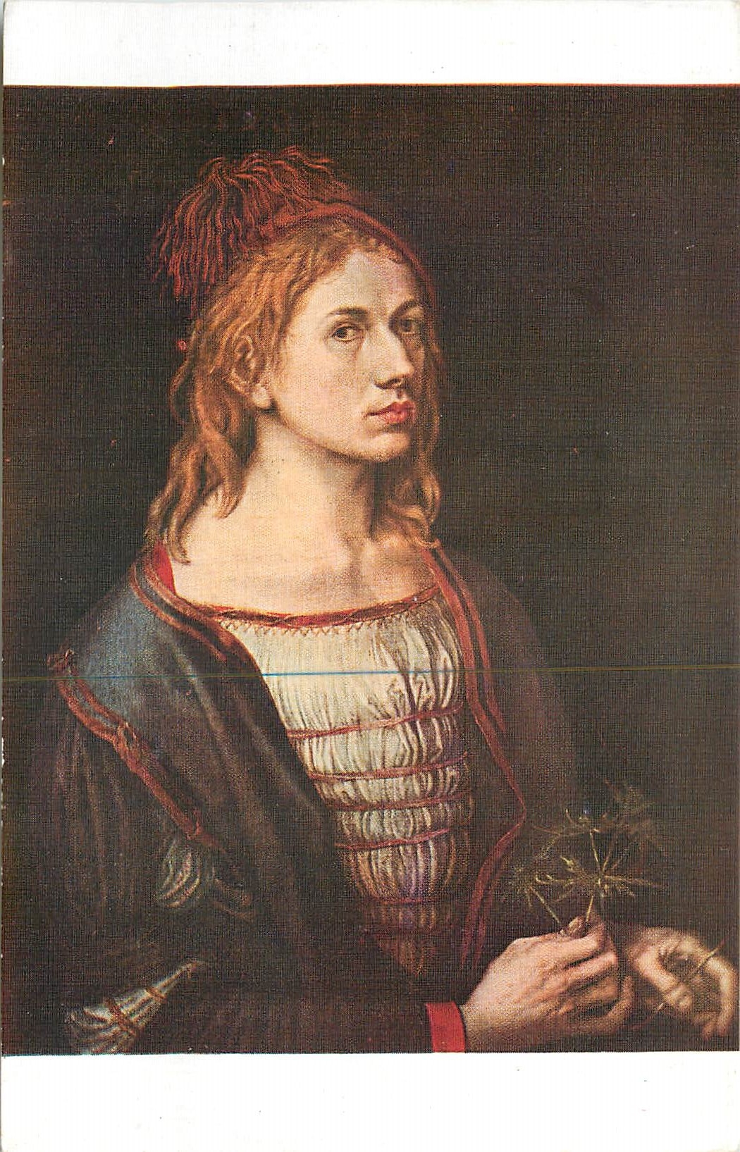 CPA Albrecht Durer Son portrait par ful meme 