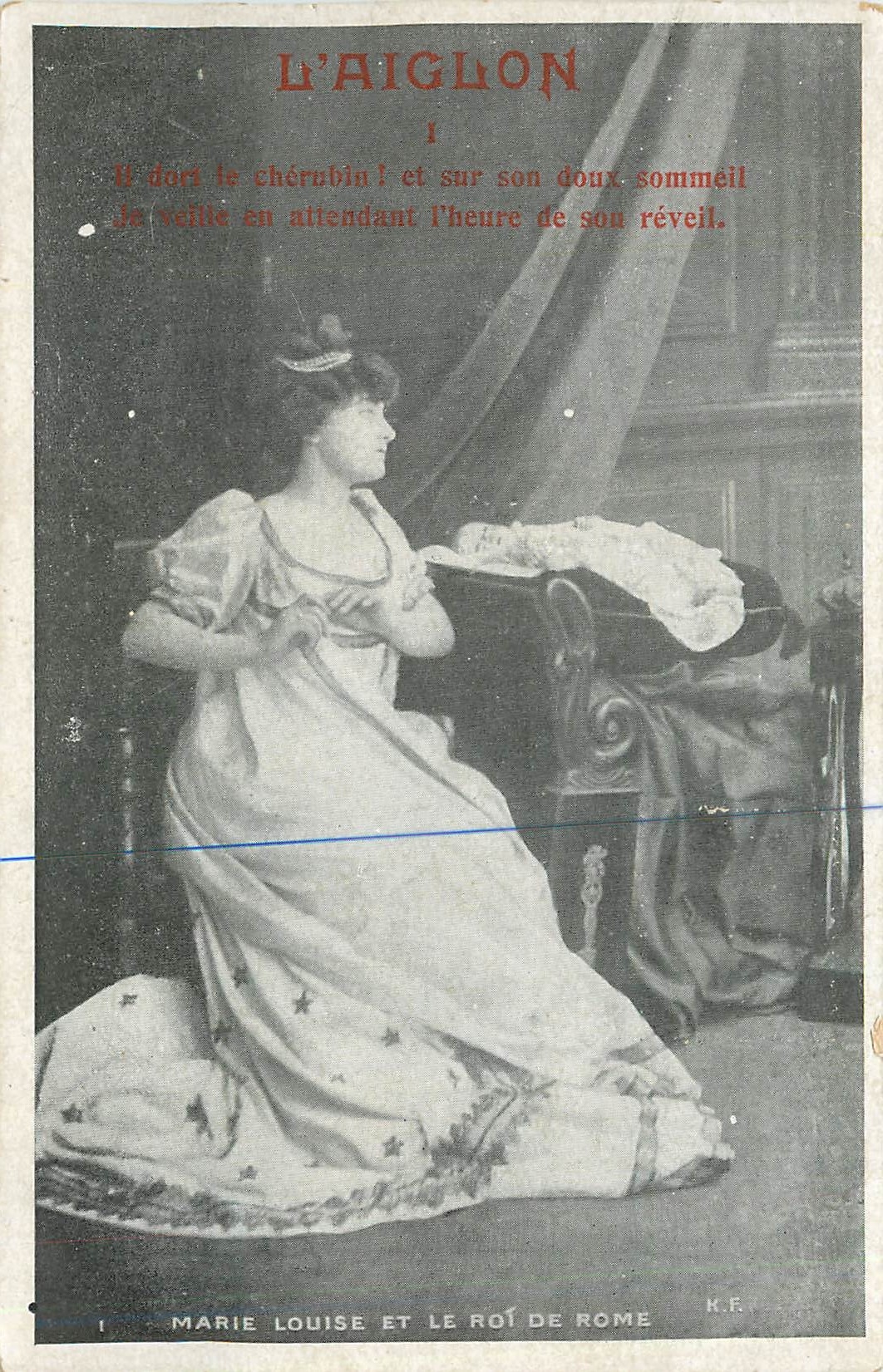 CPA L'Aiglon Marie Louise et le Roi de Rome 